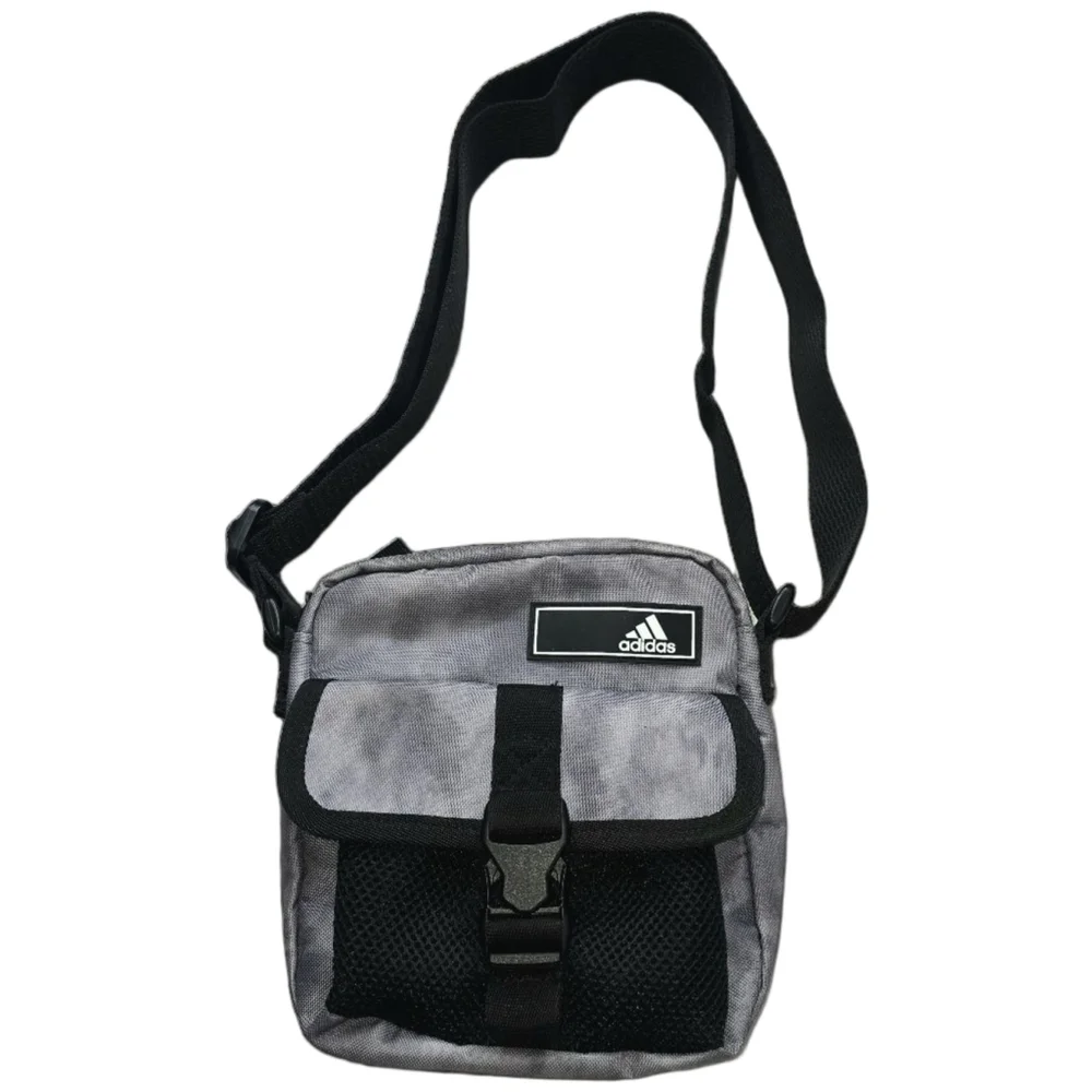 Adidas Amplifier 2 Crossbody Bag Black Mini Messenger Adjustable Strap